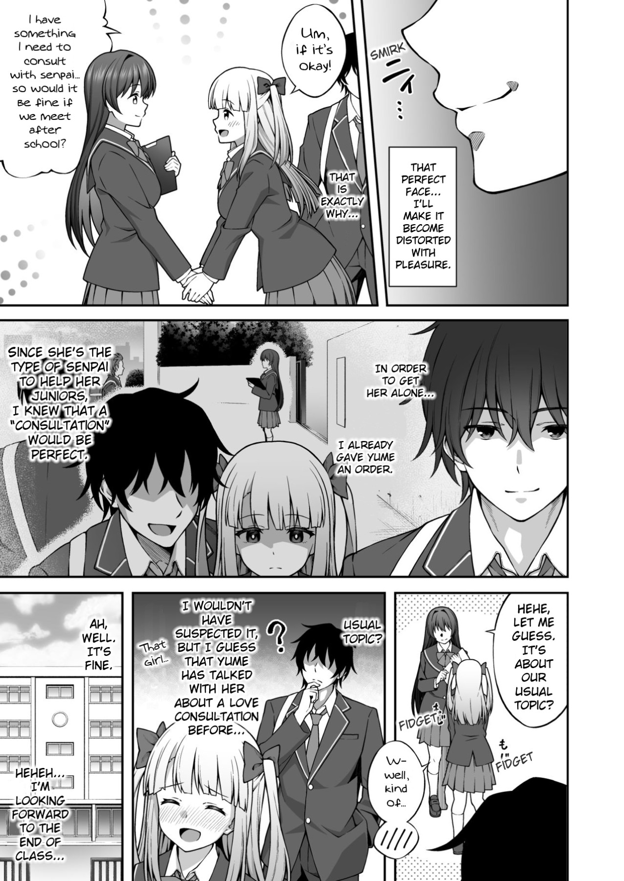 Hentai Manga Comic-Thanks To Hypnotism, I Had The Serious-Looking Student Council President In The Palm Of My Hands-Read-6